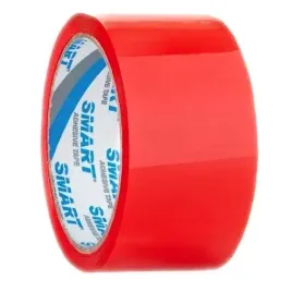 tasma-pakowa-klejaca-czerwona-smart-48mm-x-50m