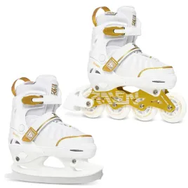 rolki-lyzwy-figurowe-2w1-regulowane-raven-oxen-white-gold-38-42