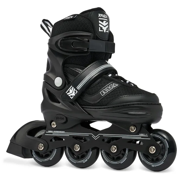 Rolki Regulowane RAVEN Drill Black 38-42
