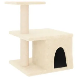 drapak-dla-kota-wielopoziomowy-kremowy-42x345x48-cm