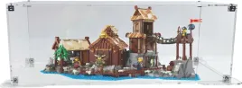 gablota-z-podstawa-drewlandia-do-zestawu-lego-21343-ideas-wioska-wikingow