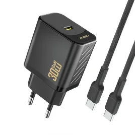 ladowarka-sieciowa-dudao-a27pceu-pd-30w-gan-usb-c-z-kablem-usb-c-czarna