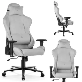 fotel-biurowy-gamingowy-delagear-g-600-szary-materialowy-obrotowy