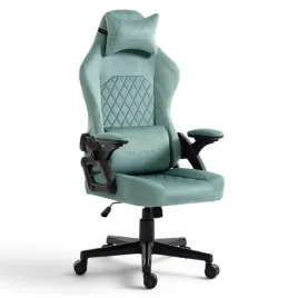 fotel-gamingowy-delagear-g-404-zielony-velvet-materialowy