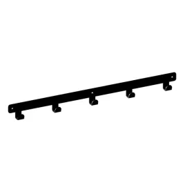 gamet-wieszak-ws19-czarny-strukturalny-500mm