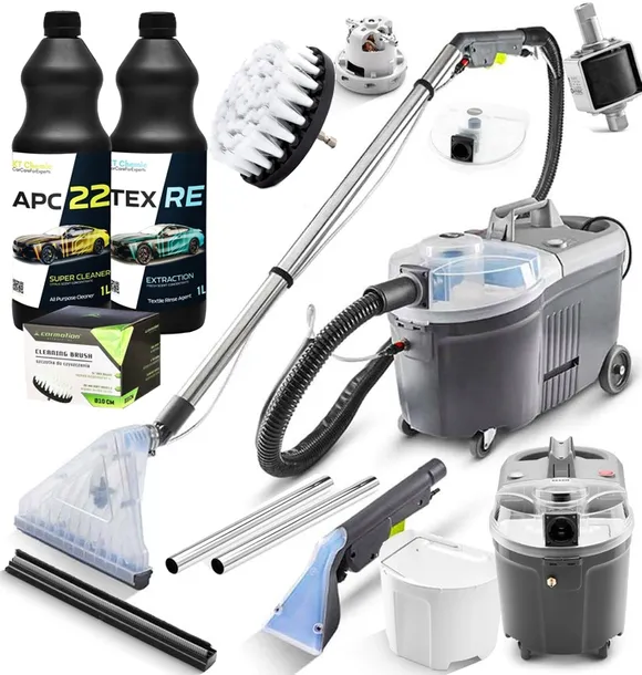 Odkurzacz Piorący PROFI 50.1C zestaw 1400W CHEMIA dywanów tapicerki MOCNY