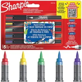 markery-akrylowe-sharpie-kreatywne-artystyczne-pisaki-mazaki-5-kolorow