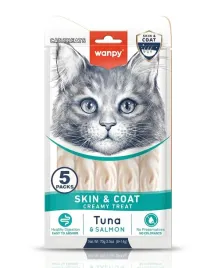 wanpy-dla-kota-functional-creamy-treats-skin-and-coat-tuna-and-salmon-70g