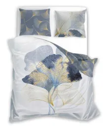 posciel-satynowa-140x200-nobile-biala-niebieska-liscie-milorzebu-faro