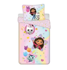 posciel-bawelniana-140x200-gabi-koci-domek-gabbys-dollhouse-rainbow