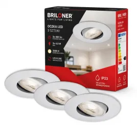 oczka-led-sufitowe-3x49w-srebrne-uchylne-barwa-ciepla-salon-przedpokoj