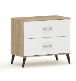 komoda-2-szuflady-bialy-dab-sonoma-polysk-60-cm-waska-mala-do-salonu-pola