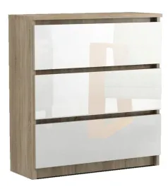 komoda-3-szuflady-dab-sonoma-polysk-80-cm-szeroka-pojemna-do-salonu