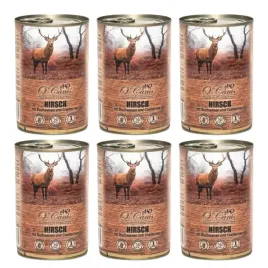 6-x-o-canis-pies-jelen-z-kasza-gryczana-puszka-800-g