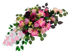 stroik-xxl-wiosenny-na-cmentarz-grob-tulipany-roze-fiolet-2
