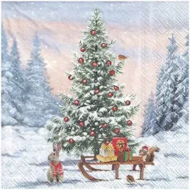 serwetka-decoupage-33x33-am-33316540-choinka-sanki