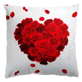 poduszka-43x43-cleo-rose-heart-biala-czerwona-walentynki