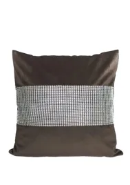 poszewka-40x40-brazowa-ciemna-cyrkonie-welurowa-p24