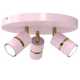 lampa-dla-dziewczynki-rozowa-girl-pink-gold-gu10