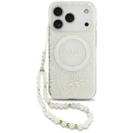 guess-iml-flowers-electro-pearl-strap-magsafe-etui-iphone-17-pro-bialy