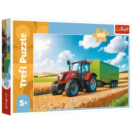 puzzle-100-maszyny-rolnicze-traktor-z-przyczepa-trefl-16494-trefl-p
