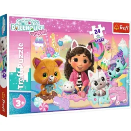 puzzle-24-maxi-koci-swiat-gabby-koci-domek-gabi-trefl-14381-trefl-p