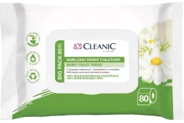 cleanic-nawilzany-papier-toaletowy-z-ekstraktem-z-rumianku-1op-80szt