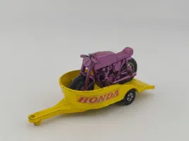 matchbox-honda-trailer-rozowa-rzadkie-malowanie-unikat