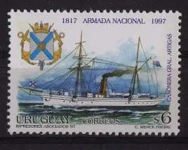 urugwaj-1997-mnh-xf-sc-1693-marynarka-wojenna