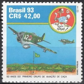 brazylia-1993-mnh-f-vf-scc-1880-lotnictwo