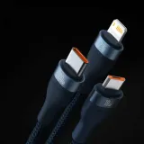 baseus-flash-series-ii-kabel-usb-usb-typ-c-lightning-micro-usb-100-w-stan-nowy-kolor-niebieski