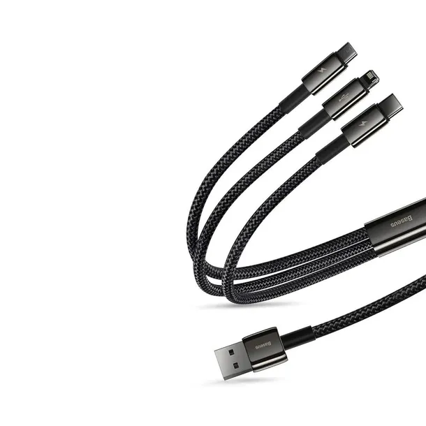 baseus-tungsten-3w1-kabel-usb-usb-typ-c-lightning-micro-usb-35-a-15-stan-nowy-dlugosc-przewodu-1-5-m