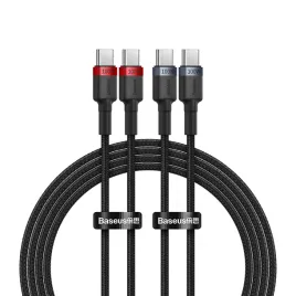 kabel-baseus-cafule-usb-c-usb-c-100w-1-m-czerwono-czarny-i-czarno-szary