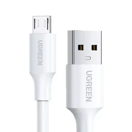 kabel-ugreen-us289-60141-micro-usb-usb-a-1m-bialy
