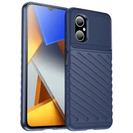 thunder-case-etui-xiaomi-poco-m4-5g-silikonowy-pancerny-pokrowiec-niebieski