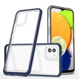 clear-3in1-etui-samsung-galaxy-a03-silikonowy-pokrowiec-z-ramka-niebieskie