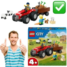 czerwony-traktor-z-przyczepa-i-owca-lego-city-60461-klocki-zestaw-prezent