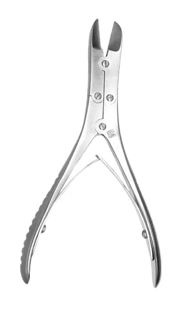 Odcinacz kostny / Kleszcze do cięcia kości z przekładnią dźwigniową, 15 cm