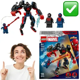 miles-morales-kontra-spider-man-2099-lego-super-heroes-76337-zestaw-klockow
