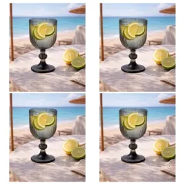 szklanka-florina-vacanza-370ml-szklo-szary-zestaw-kielich-wody-do-drinkow