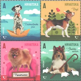 chorwacja-2022-mnh-xf-psy