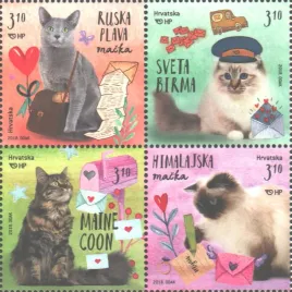 chorwacja-2018-mnh-xf-koty