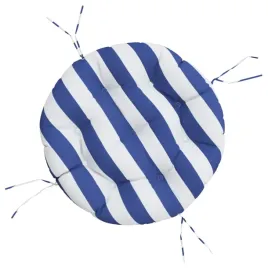 okragla-poduszka-niebiesko-biale-paski-o-60-x11-cm-tkanina