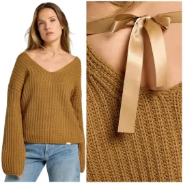 lee-kimono-sleeve-knit-glazed-ginger-luzny-damski-sweter-dlugie-rekawy-s
