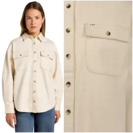 lee-working-west-shirt-ecru-biala-damska-bawelniana-koszula-overshirt-s
