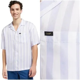 lee-camp-shirt-iris-bardzo-luzna-biala-koszula-w-pasy-krotki-rekaw-loose-m