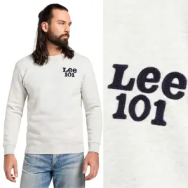 lee-101-premium-sweatshirt-sharp-grey-mele-szara-bawelniana-bluza-z-logo-m