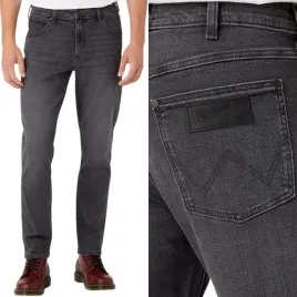 wrangler-larston-slim-blackout-dopasowane-szare-spodnie-jeansowe-w31-l32