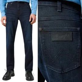 wrangler-greensboro-blue-black-proste-granatowe-spodnie-jeansowe-w34-l30