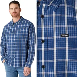 wrangler-1-pkt-shirt-denim-luzna-niebieska-bawelniana-koszula-w-krate-m